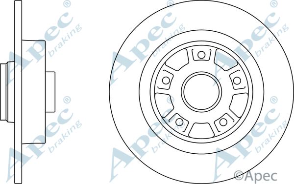 APEC BRAKING Piduriketas DSK2378